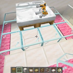 Cool t-shirt Minecraft pink cat